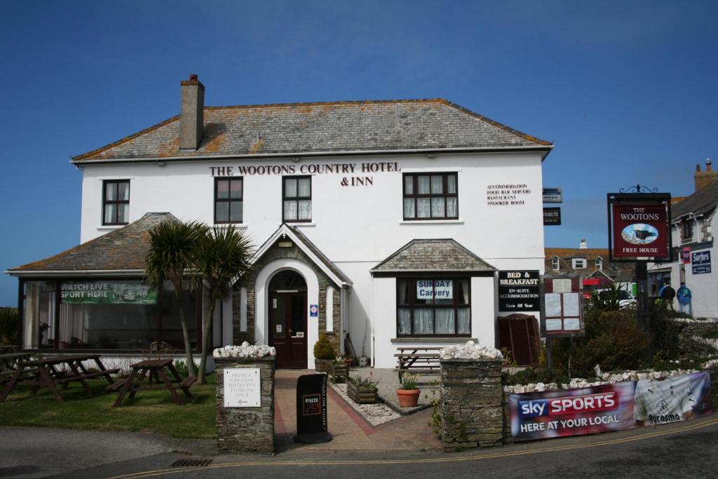 The Wootons Inn ทินเทเจล ภายนอก รูปภาพ